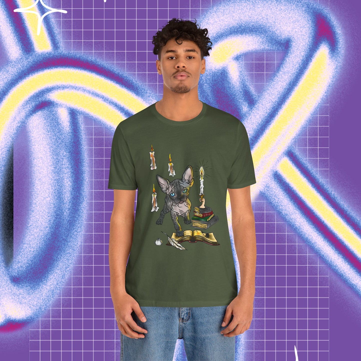 Sphynx cat Unisex T-shirt - Front print