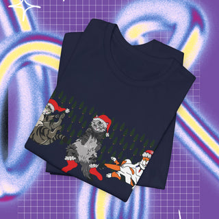 🎄 christmas cats - Unisex T-shirt🐈 Front print