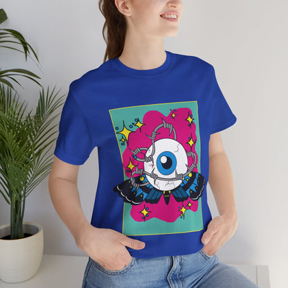 Eyeball wired 👁  Unisex T-shirt - Front print