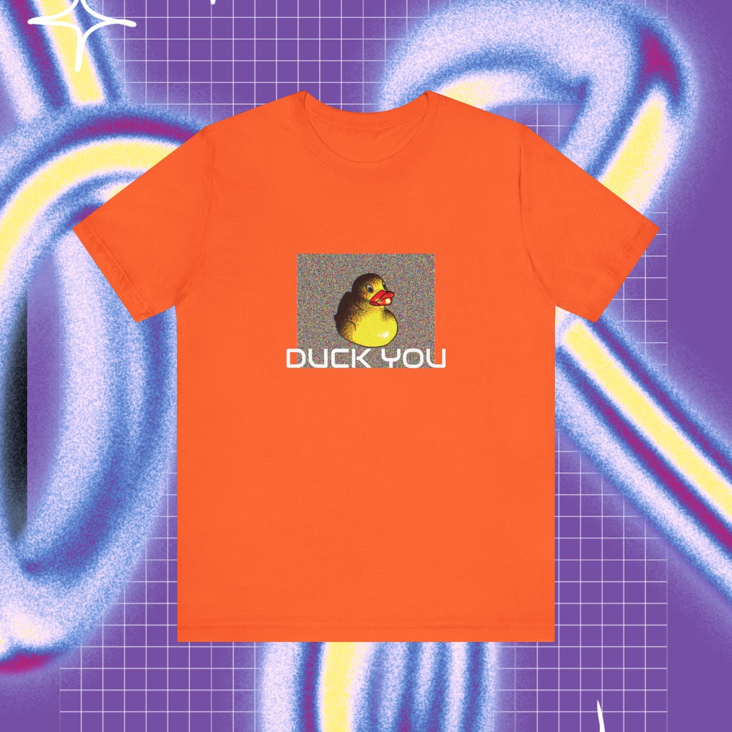 Duck you unisex T-shirt - Front print