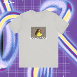 Duck you unisex T-shirt - Front print