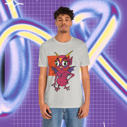 Funny devil unisex T-shirt 👺 Front Print