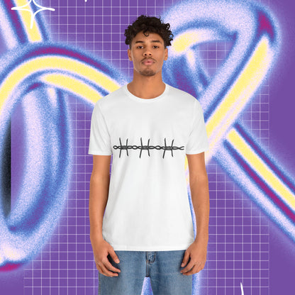 Barbed wire Unisex T-shirt - Front