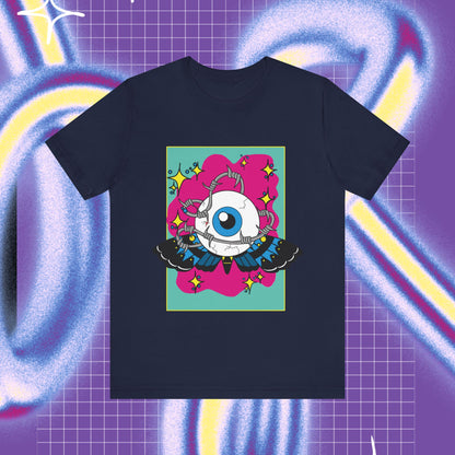 Eyeball wired 👁  Unisex T-shirt - Front print