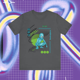 Blue ninja 🥷 Unisex T-shirt - Front print