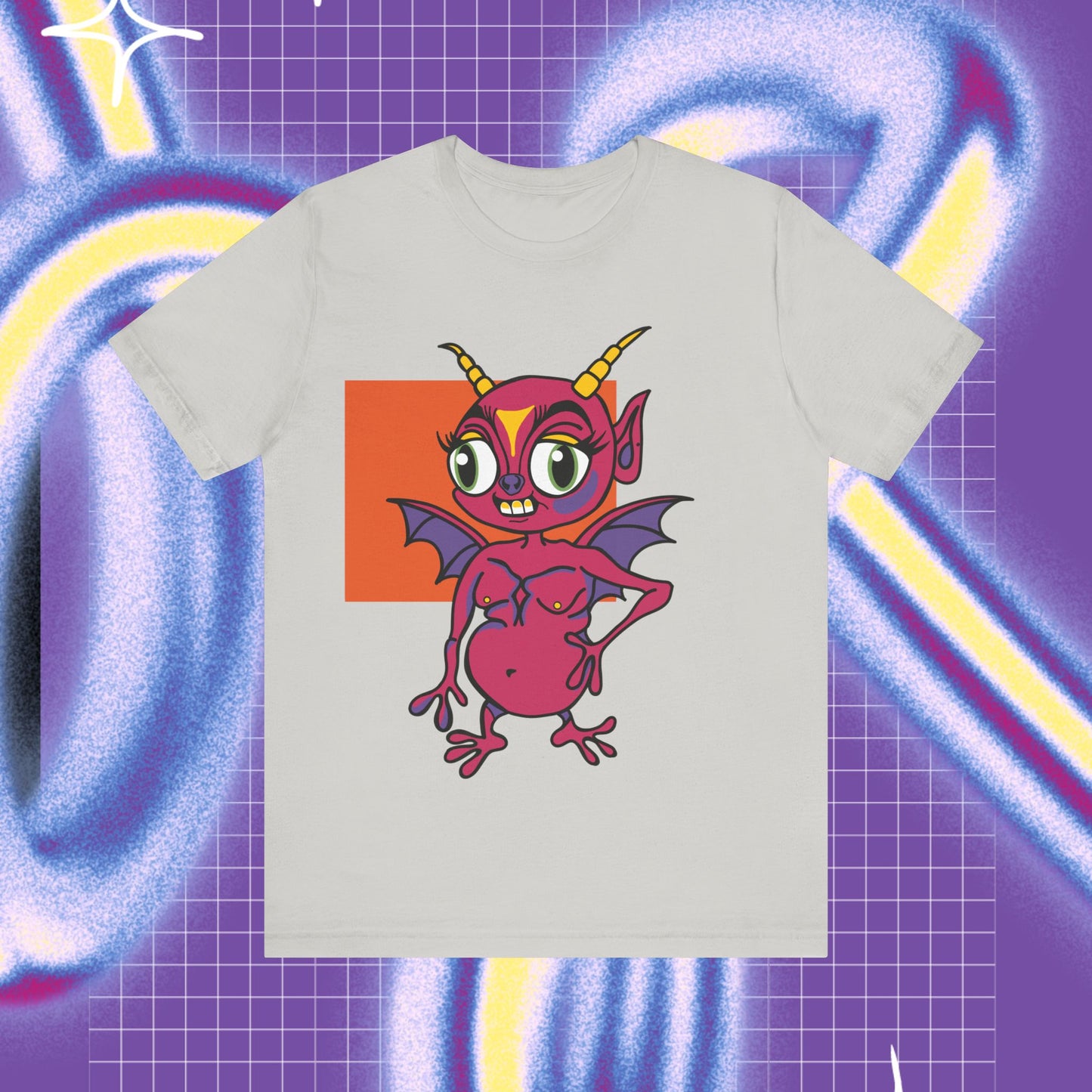 Funny devil unisex T-shirt 👺 Front Print