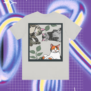 Cats unisex T-shirt 🐈‍ - Front & back print