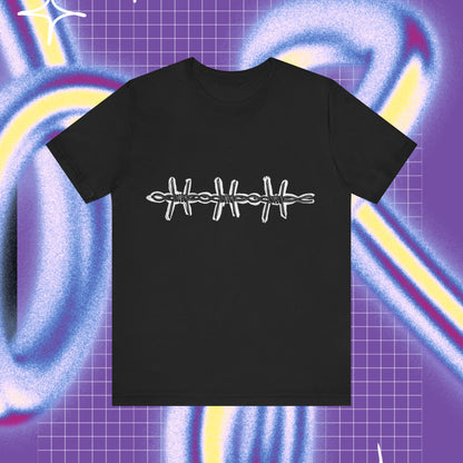 Barbed wire Unisex T-shirt - Front