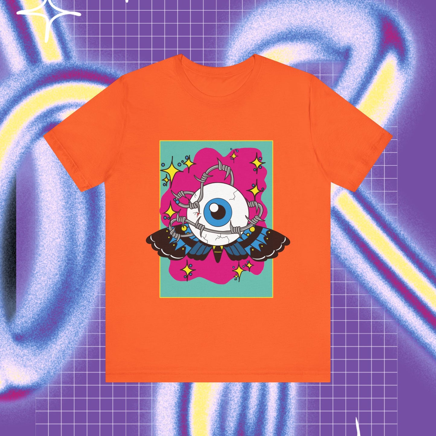 Eyeball wired 👁  Unisex T-shirt - Front print