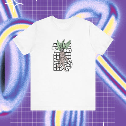 Mandrake 🌱 Unisex stuttermabolur - Prent að framan