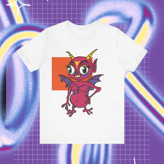 Funny devil unisex T-shirt 👺 Front Print