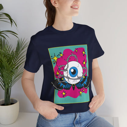 Eyeball wired 👁  Unisex T-shirt - Front print