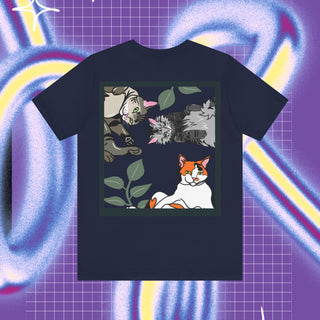 Cats unisex T-shirt 🐈‍ - Front & back print