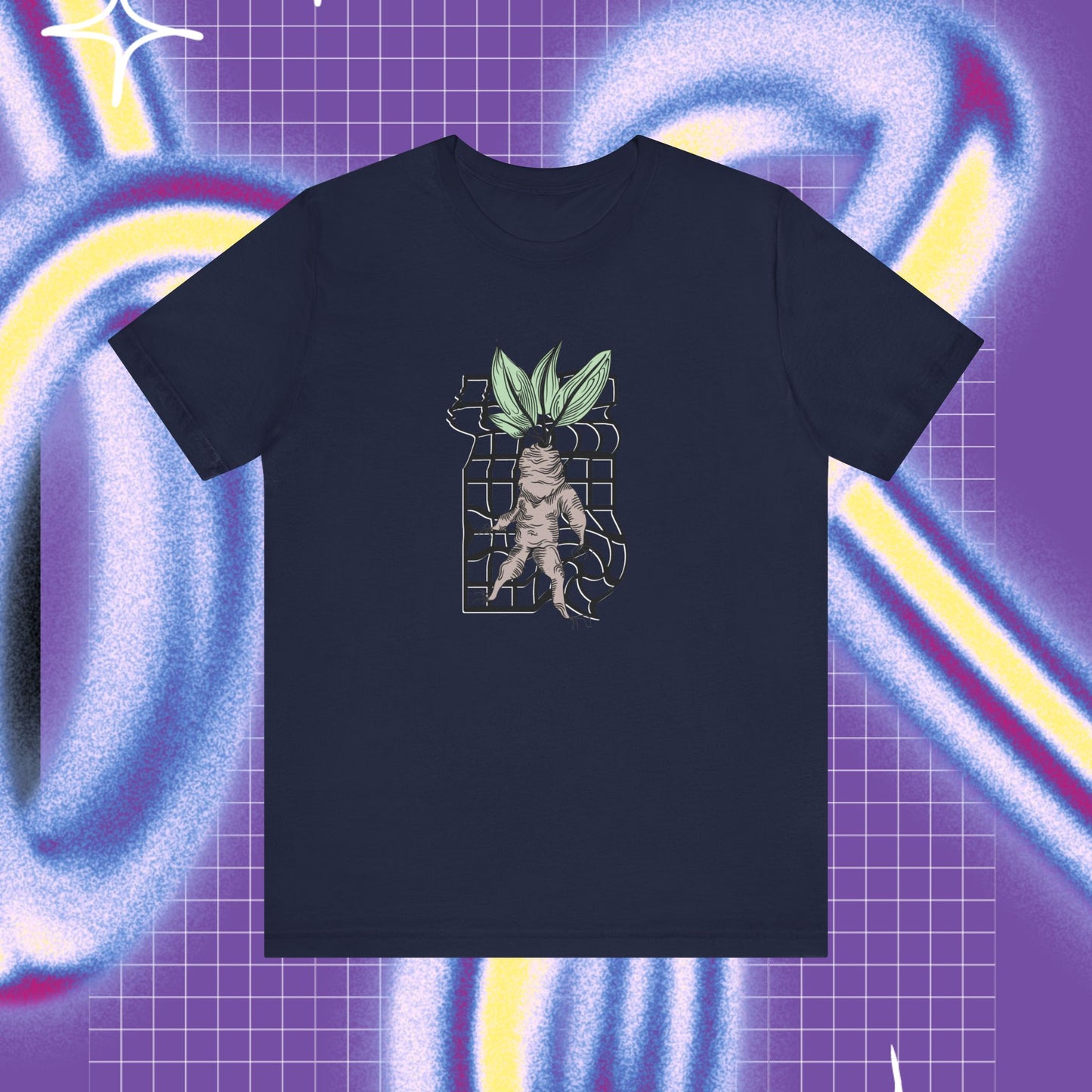 Mandrake 🌱 Unisex T-shirt - Front print