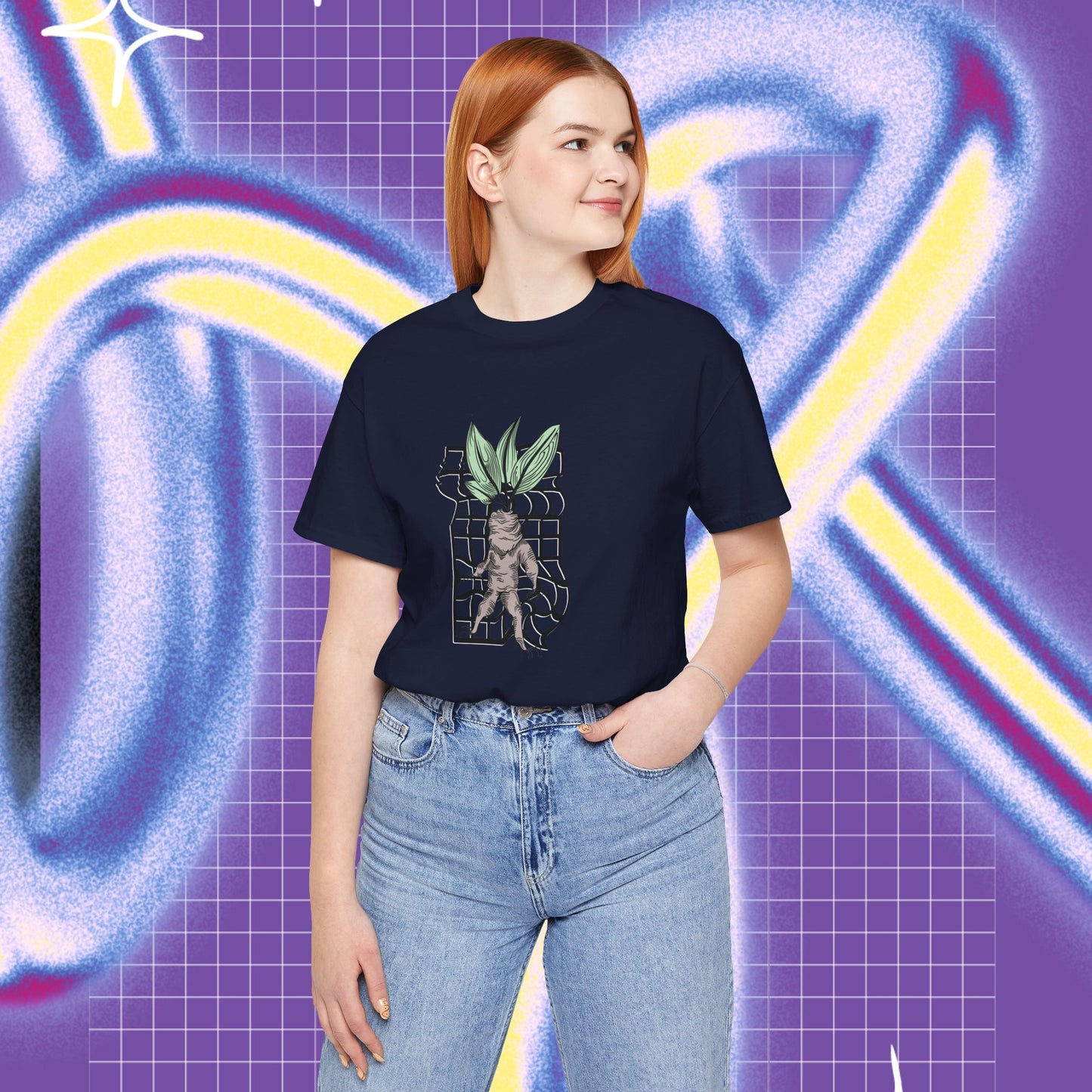 Mandrake 🌱 Unisex T-shirt - Front print