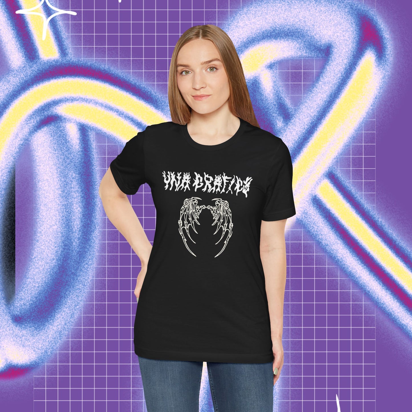 UnaGraphics metal bone design Unisex T-shirt - Front print