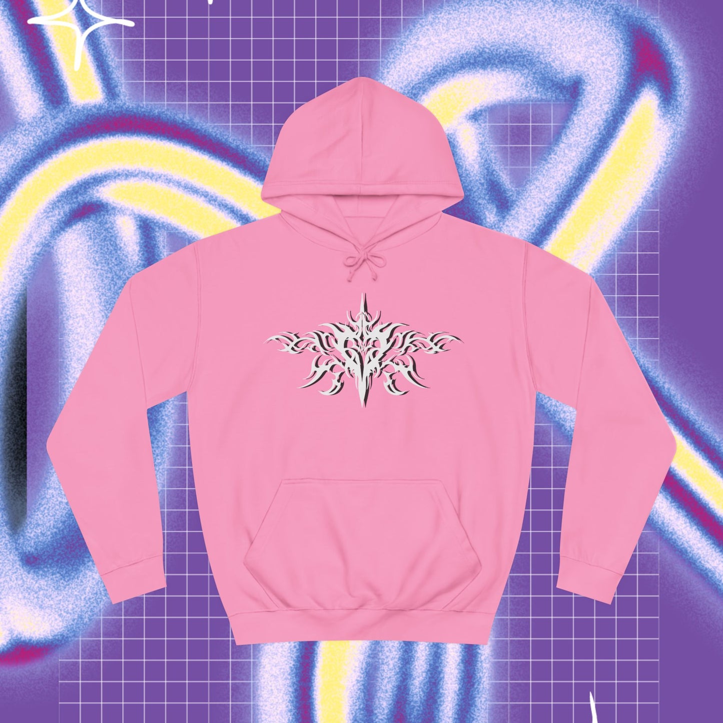 Signature Unisex College Hoodie Pink