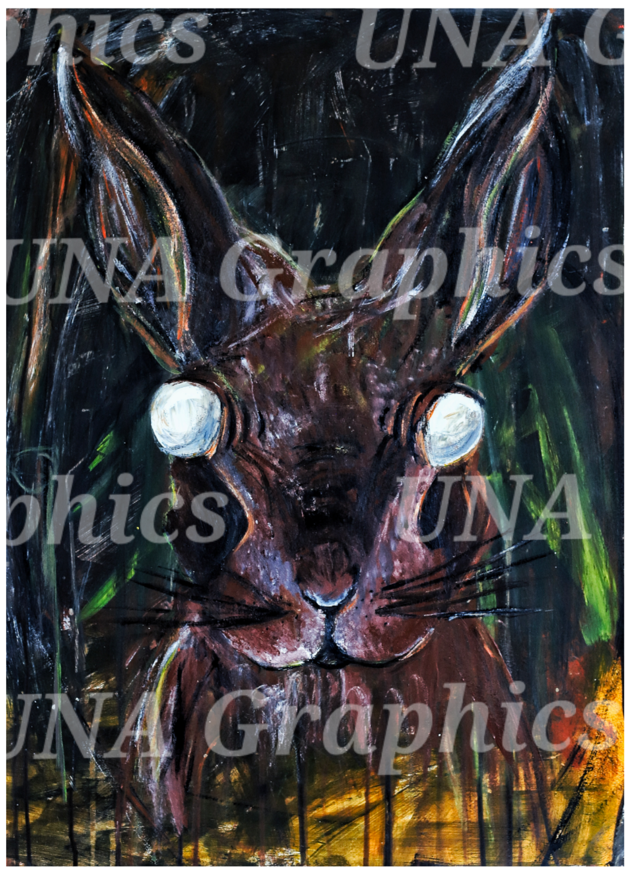 what the hare ? Art print